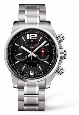 Longines Admiral Chronograph Black L3.666.4.56.6