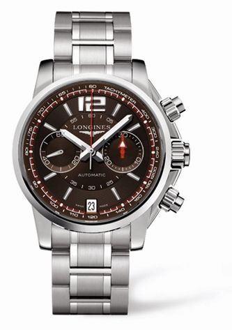 Longines Admiral Chronograph Brown L3.666.4.66.6