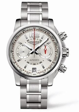 Longines Admiral Chronograph Silver L3.666.4.76.6