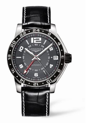 Longines Admiral GMT Grey L3.668.4.79.2