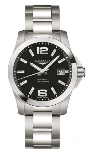 Longines Conquest 39 Automatic Black L3.676.4.58.6