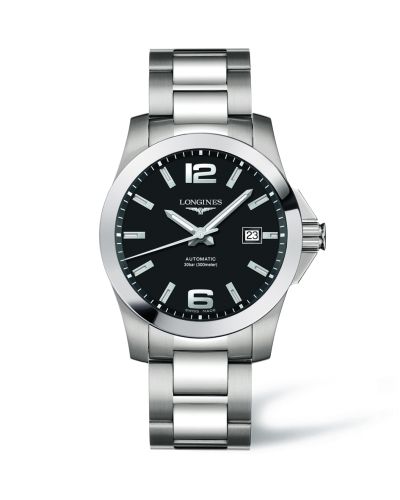 Longines Conquest Automatic 41mm Black L3.677.4.58.6