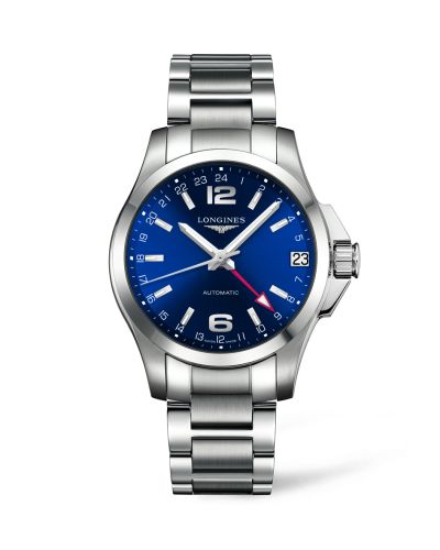 Longines Conquest 41 Automatic GMT L3.687.4.99.6