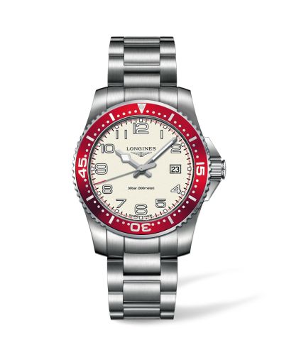 Longines Hydroconquest Quartz 39 Beige L3.688.4.19.6