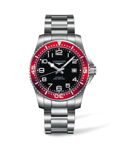 Longines Hydroconquest Automatic 41 Red L3.695.4.59.6