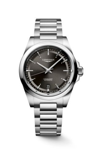 Longines Conquest 38 Stainless Steel / Black / Bracelet L3.720.4.52.6