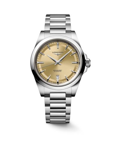 Longines Conquest 38 Stainless Steel / Champagne / Bracelet L3.720.4.62.6