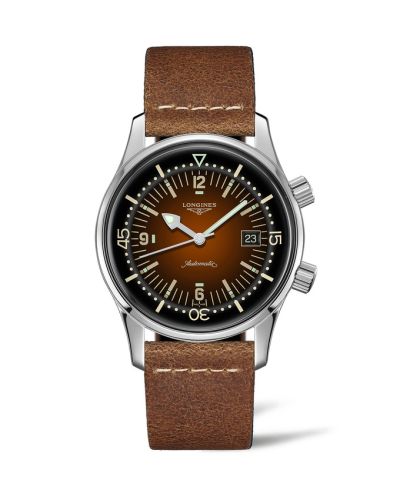 Longines Legend Diver Date Stainless Steel / Tropical L3.774.4.60.2