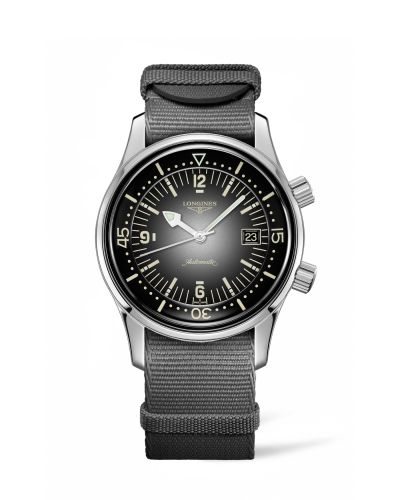 Longines Legend Diver Date Stainless Steel / Grey L3.774.4.70.2