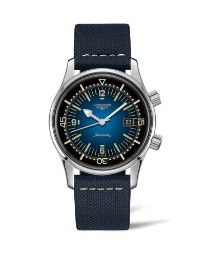 Longines Legend Diver Date Stainless Steel / Blue L3.774.4.90.2