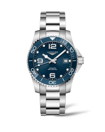 Longines HydroConquest 39 Automatic Stainless Steel / Blue / Bracelet L3.780.4.96.6
