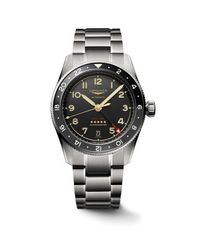 Longines Spirit Zulu Time 39 Titanium / Black L3.802.1.53.6