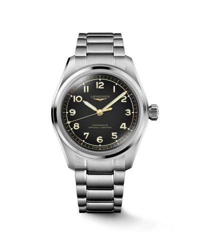 Longines Spirit Automatic 39 Stainless Steel / Black / Bracelet L3.809.4.53.6