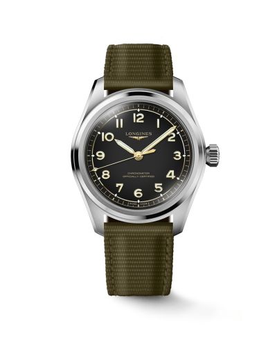 Longines Spirit Automatic 39 Stainless Steel / Black / Rubber L3.809.4.53.9