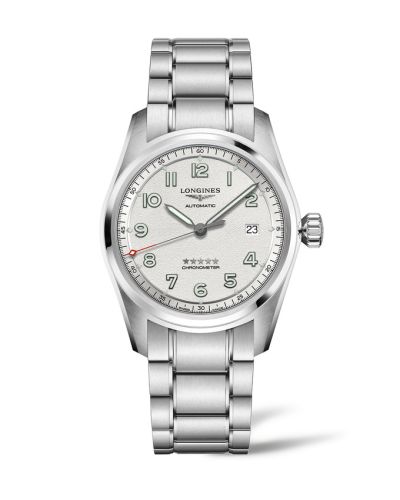 Longines Spirit Automatic 40 Silver / Bracelet L3.810.4.73.6