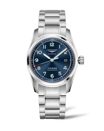 Longines Spirit Automatic 40 Blue / Bracelet L3.810.4.93.6