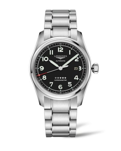 Longines Spirit Automatic 42 Black / Bracelet L3.811.4.53.6
