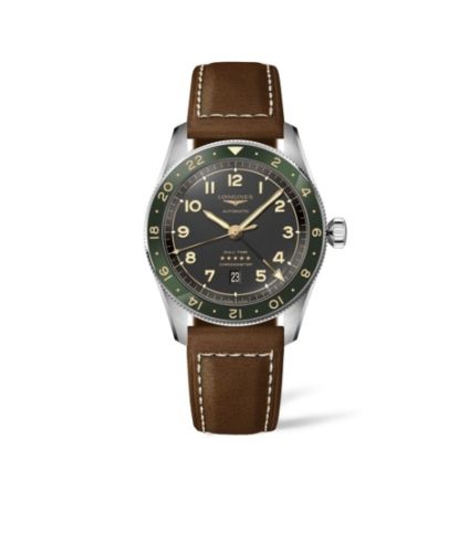 Longines Spirit Zulu Time 42 Grey / Strap L3.812.4.63.2