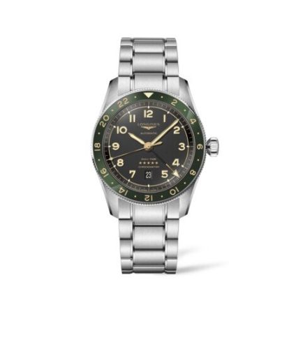 Longines Spirit Zulu Time 42 Grey / Bracelet L3.812.4.63.6