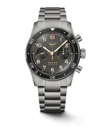 Longines Spirit Flyback 42 Titanium / Anthracite / Bracelet L3.821.1.53.6