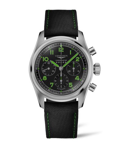 Longines Spirit Chronograph 42 Pioneer Edition Titanium / Black L3.829.1.53.2