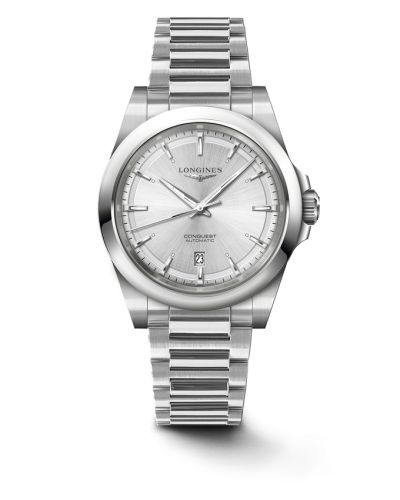 Longines Conquest 41 Stainless Steel / Silver / Bracelet L3.830.4.72.6