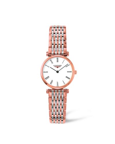 Longines La Grande Classisique Quartz 24 Two Tone Rose / Roman L4.209.1.91.7