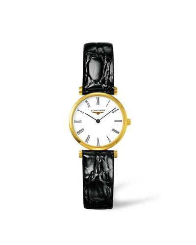 Longines La Grande Classique Quartz 24 Yellow Leather Roman L4.209.2.11.2