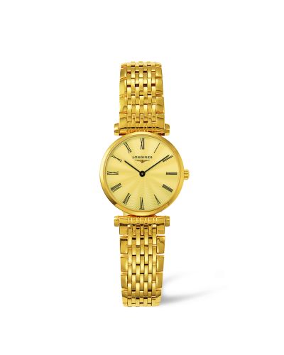 Longines La Grande Classique Quartz 24 Yellow Roman Yellow L4.209.2.41.8