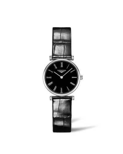 Longines La Grande Classique Quartz 24 Stainless Steel / Black - Roman L4.209.4.51.2