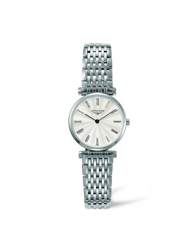 Longines La Grande Classique Quartz 24 Stainless Steel / Silver - Roman / Bracelet L4.209.4.71.6