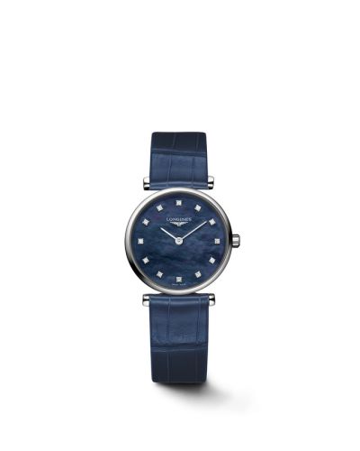 Longines La Grande Classique Quartz 24 Stainless Steel / Blue MOP / Bracelet L4.209.4.81.2