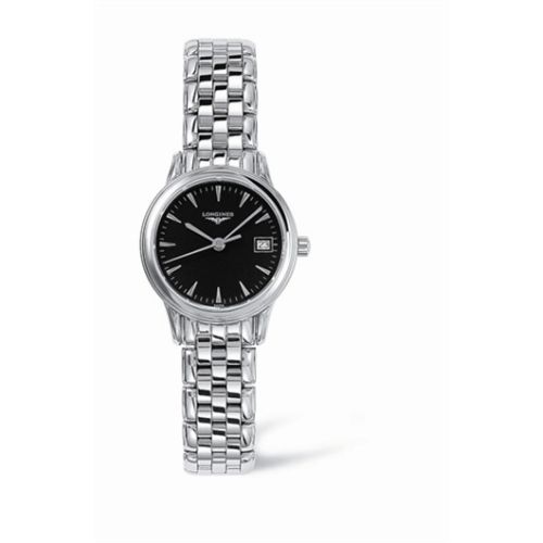 Longines Flagship 25 Quartz Stainless Steel Black L4.216.4.52.6