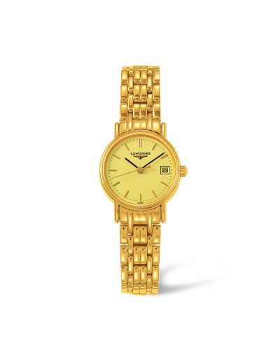 Longines Presence 23.5 Quartz Yellow L4.220.2.32.8