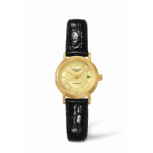 Longines Presence 25.5 Automatic Yellow Stick Yellow L4.221.2.42.2