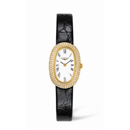 Longines Prestige Gold Oval 20.4 L4.225.7.11.2