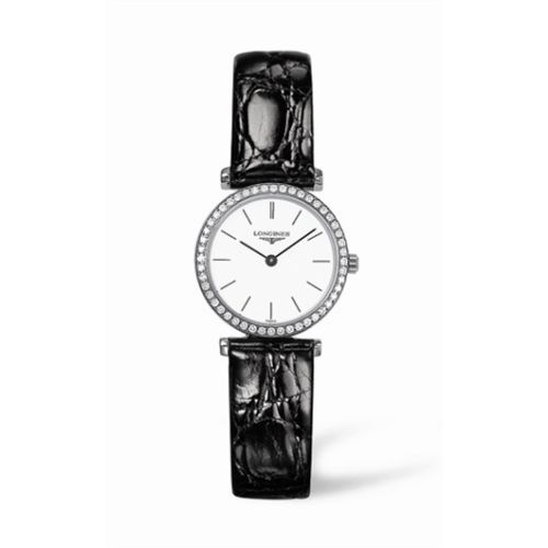 Longines La Grande Classique Quartz 24 Diamond Bezel L4.241.0.12.2