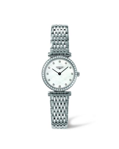 Longines La Grande Classique Quartz 24 Diamond Bezel L4.241.0.80.6