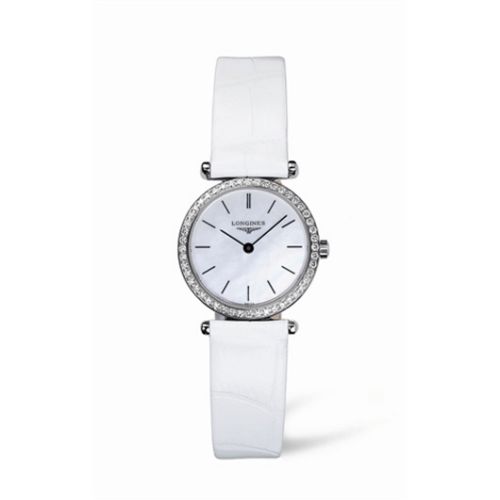 Longines La Grande Classique Quartz 24 Diamond Bezel L4.241.0.86.2