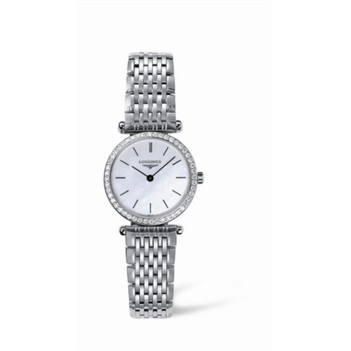 Longines La Grande Classique Quartz 24 Diamond Bezel L4.241.0.86.6