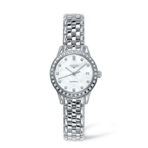 Longines Flagship 26 Automatic Diamond Bezel MOP L4.274.0.87.6