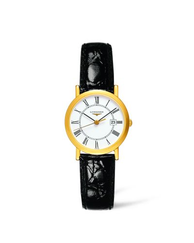 Longines Presence 26.8 Quartz Gold L4.279.6.11.0