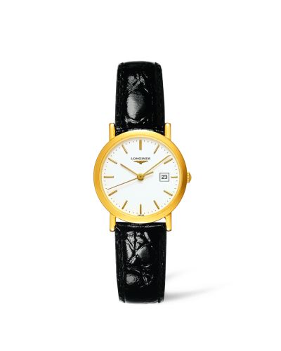 Longines Presence 26.8 Quartz Gold L4.279.6.12.0