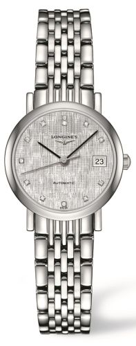 Longines Elegant Collection 25.5 Automatic Stainless Steel / Silver / Bracelet L4.309.4.77.6