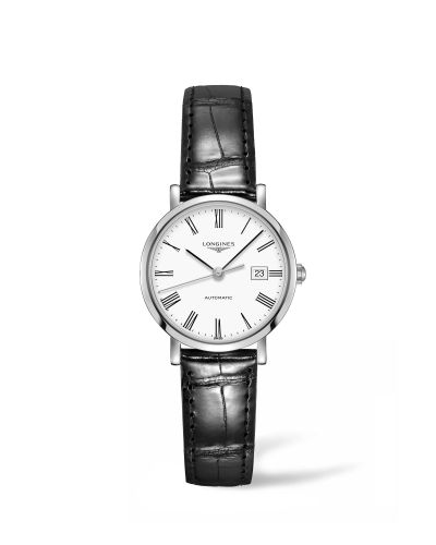 Longines Elegant Collection Automatic 29 Stainless Steel / White / Strap L4.310.4.11.2