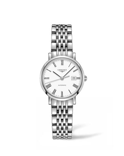 Longines Elegant Collection Automatic 29 Stainless Steel / White / Bracelet L4.310.4.11.6