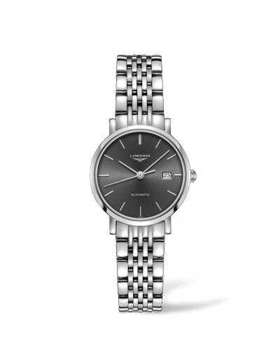 Longines Elegant Collection Automatic 29 Stainless Steel / Grey / Bracelet L4.310.4.72.6