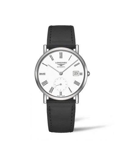 Longines Elegant Collection Small Second 34.5 Stainless Steel / White - Roman L4.312.4.11.0