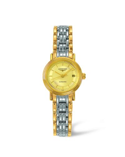 Longines Presence 25.5 Automatic PVD Gold / Champagne / Bracelet L4.321.2.42.7