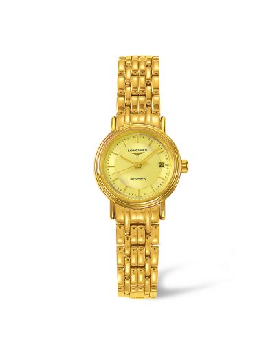 Longines Presence 25.5 Automatic PVD Gold / Champagne / Champagne L4.321.2.42.8